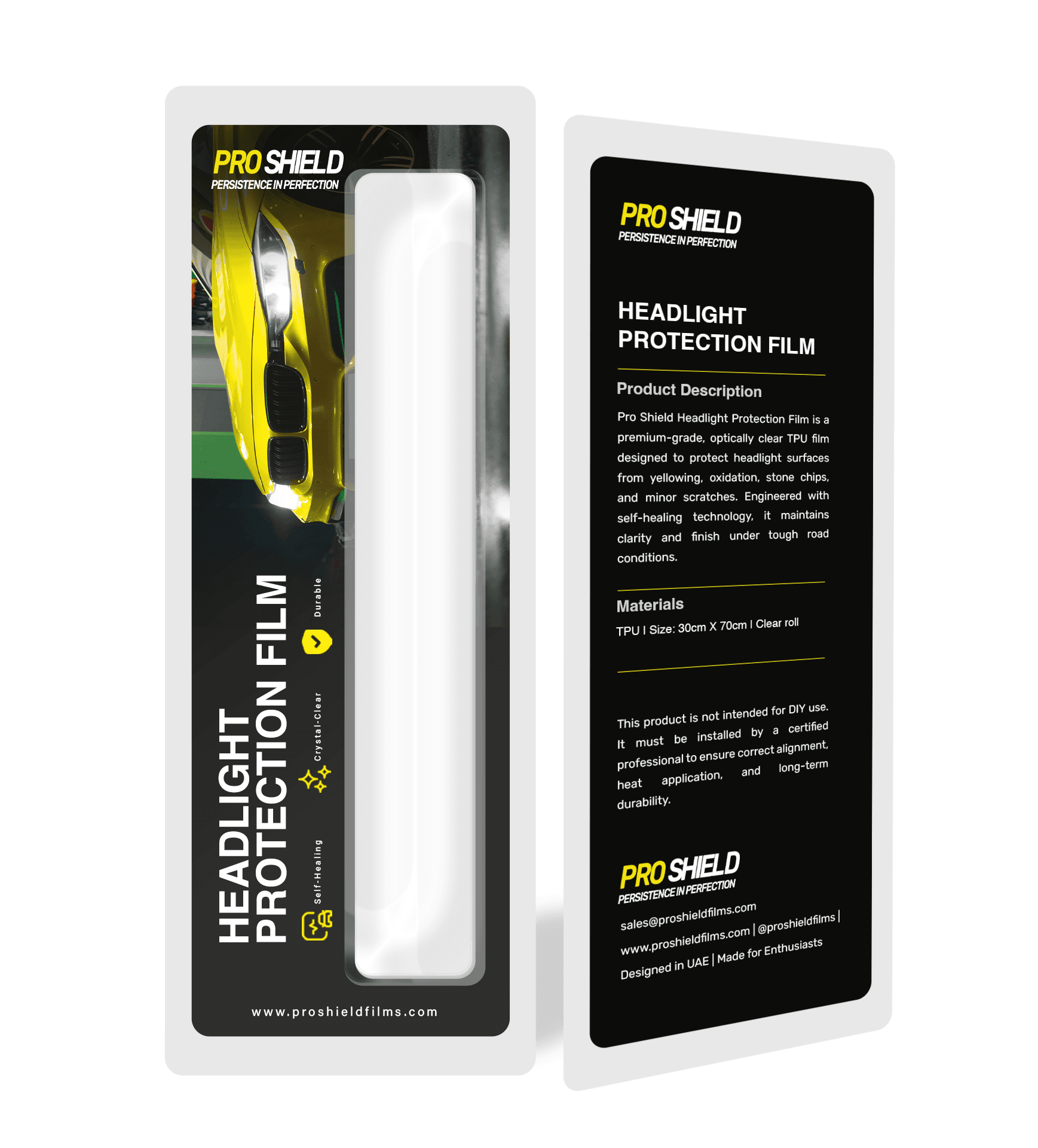 Pro Shield Headlight Protection Film