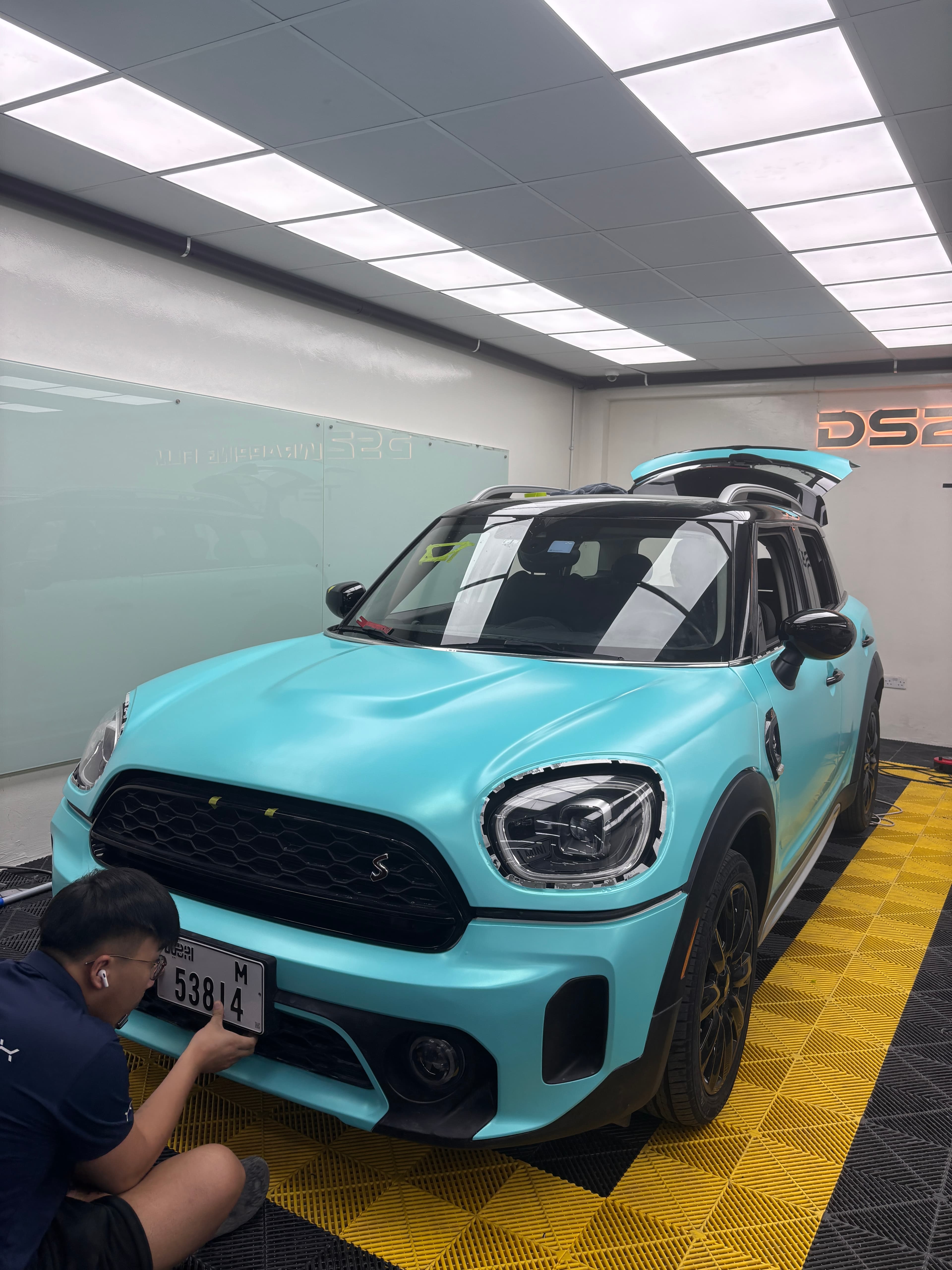 Matte Metallic Tiffany - Wrapped with the Pro Shield Colors