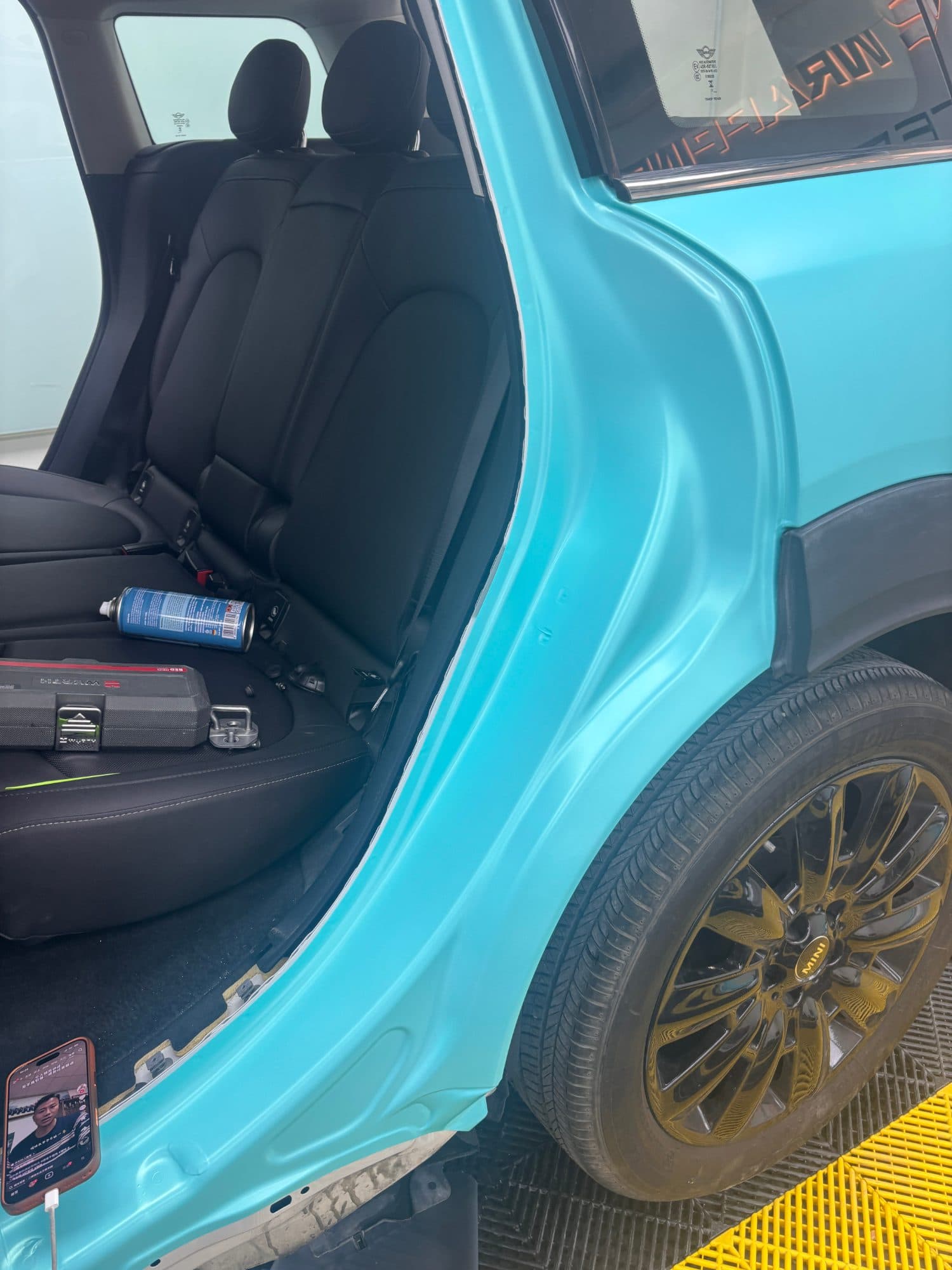 Wrapped with Matte Metallic Tiffany from Pro Shield Colors