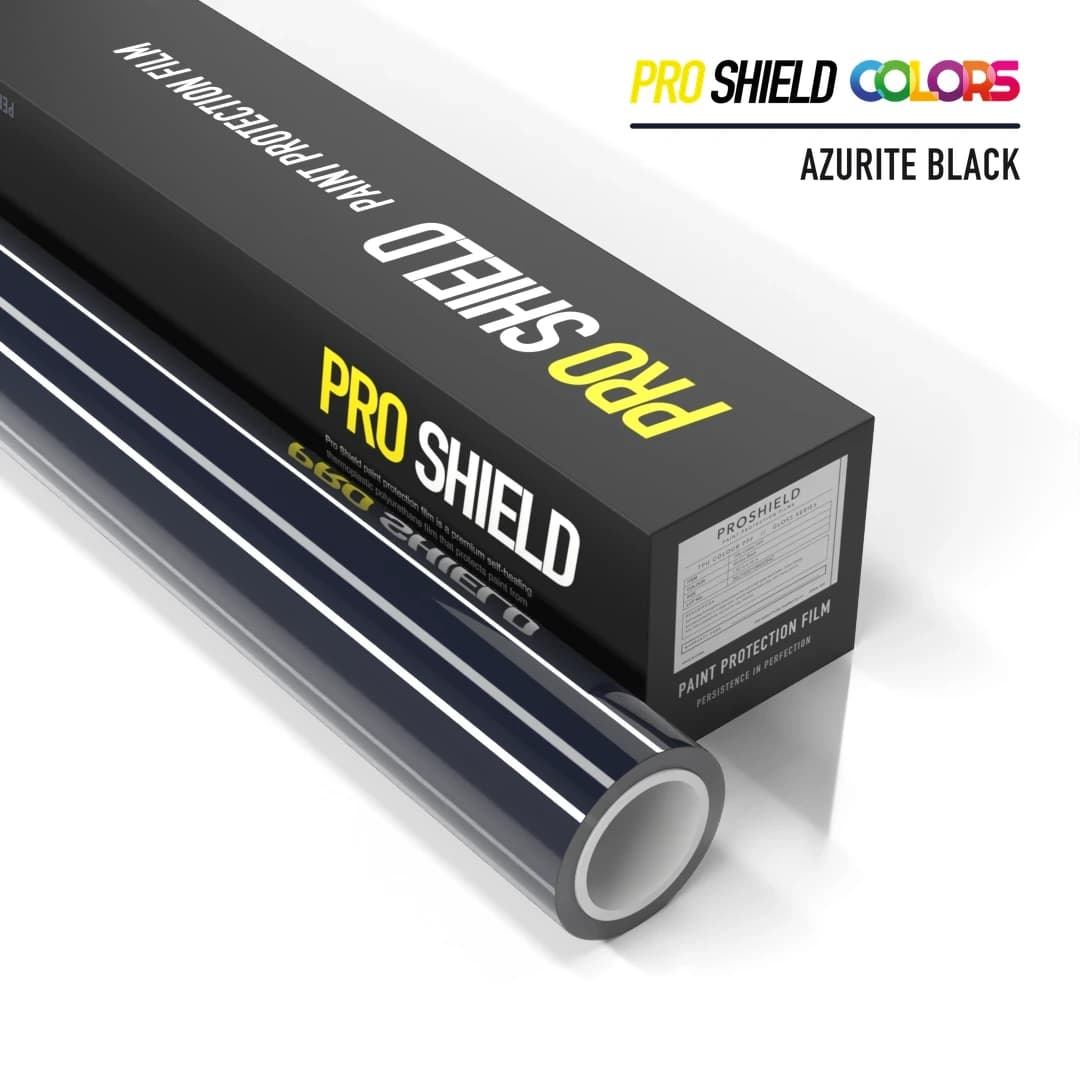Pro Shield Colors Azurite Black TPU PPF