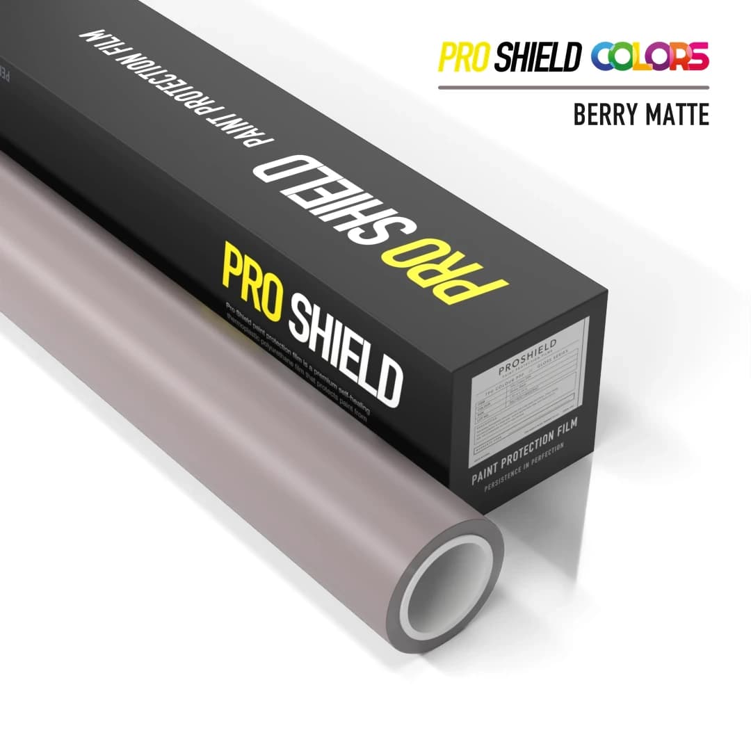 Pro Shield Colors Berry Matte TPU PPF