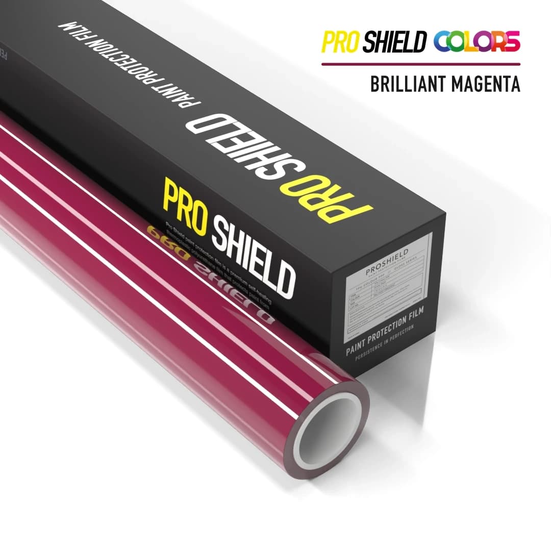 Pro Shield Colors Brilliant Magenta TPU PPF