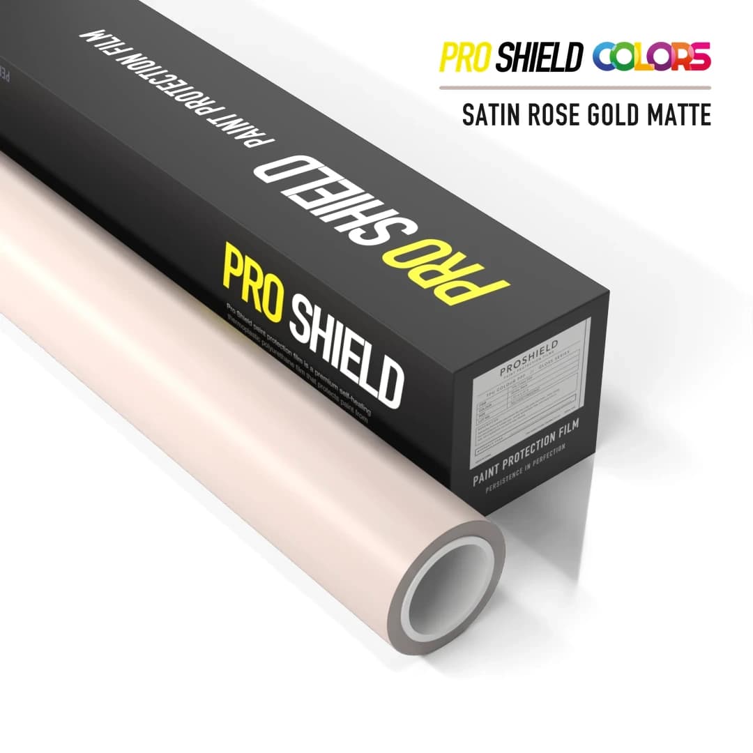 Pro Shield Colors Satin Rose Gold Matte TPU PPF