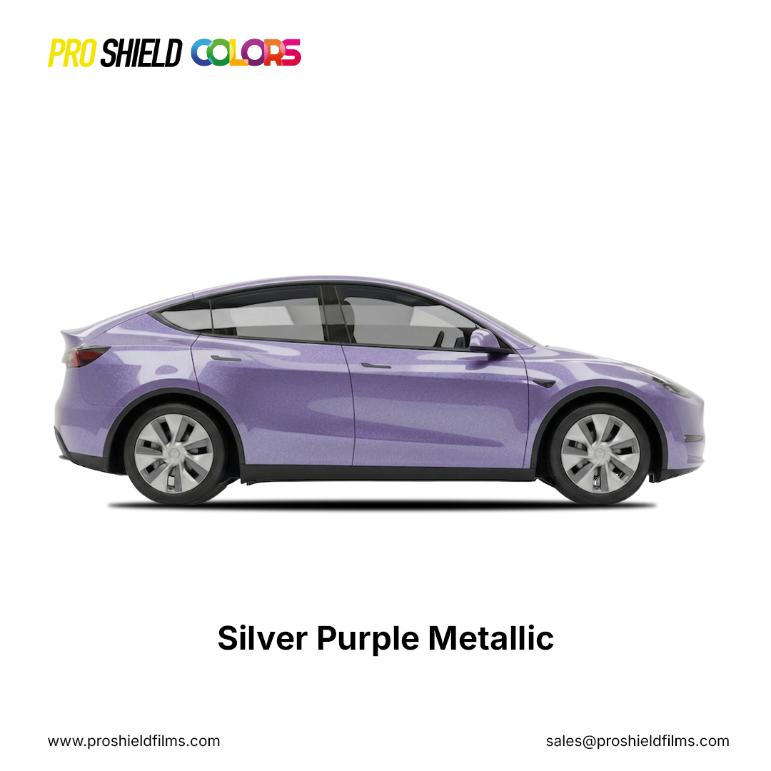 Pro Shield Colors - Gloss Silver Purple Metallic